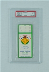 Michigan vs. Alabama 1988 Hall of Fame Bowl PSA Graded FULL Ticket