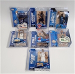 Lot of 7 NBA Stars & Hall of Famers McFarlane Figurines