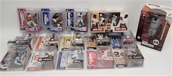 Lot of 15 MLB Stars & Hall of Famers McFarlane Figurines