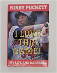 Kirby Puckett Autographed I Love This Game! Book