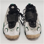 Keith Jackson c. 1995-96 Game Used Football Shoes From Super Bowl Championship Year