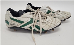 Ty Detmer Game Used & Autographed Football Cleats