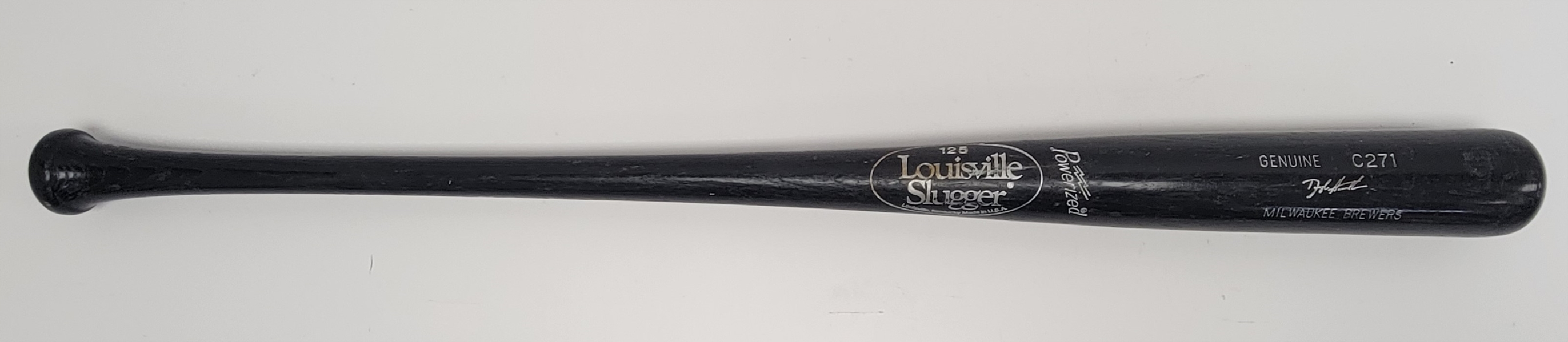 Darryl Hamilton c. 1991-95 Milwaukee Brewers Game Used Bat