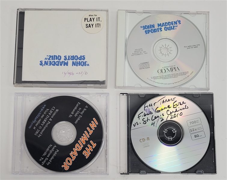 Lot of 4 Sports CDs