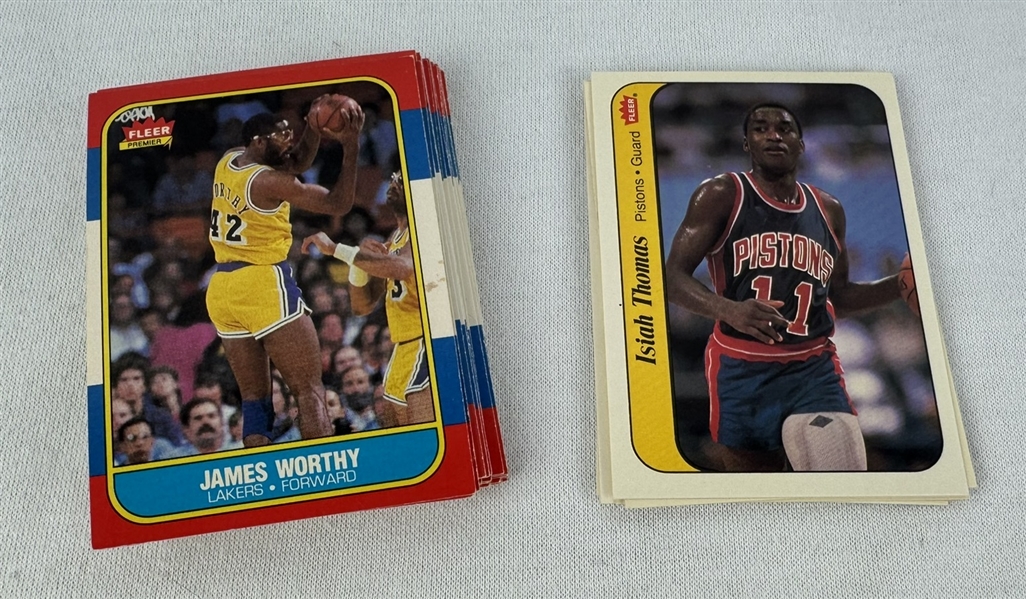 1986-87 Fleer Basketball Starter Set 