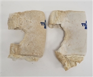 Terry Tausch Minnesota Vikings Game Used Elbow Pads