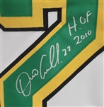Lot of 2 Dino Ciccarelli & Brian Bellows Autographed Custom Jerseys Beckett