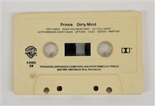 Prince Dirty Mind & Controversy Cassette Tape w/ Paisley Park Cassette Tape Framed Jacket & Letter of Provenance