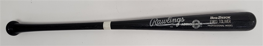 Fred Toliver c. 1988-89 Minnesota Twins Game Used Bat