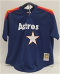 Craig Biggio Autographed Houston Astros Mitchell & Ness Cooperstown Collection Jersey PSA/DNA & TriStar
