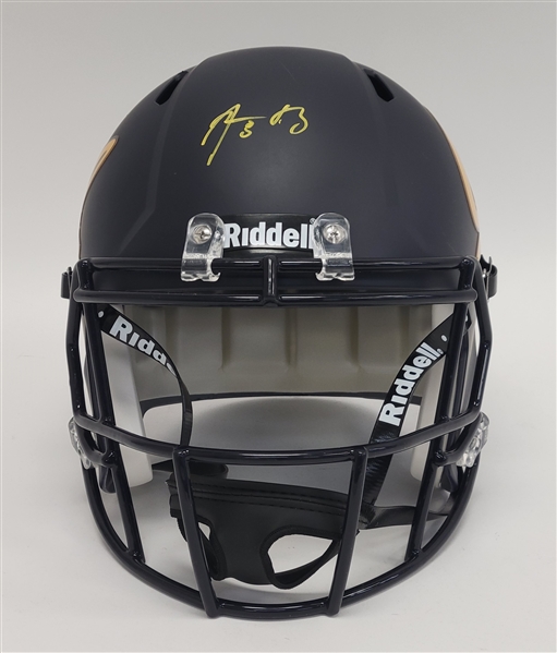 Aaron Rodgers Autographed California Golden Bears Full Size Replica Helmet Fanatics & Steiner