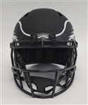 Jalen Hurts Autographed Philadelphia Eagles Full Size Eclipse Replica Helmet Beckett