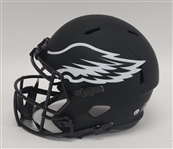 Jalen Hurts Autographed Philadelphia Eagles Full Size Eclipse Replica Helmet Beckett
