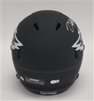 Jalen Hurts Autographed Philadelphia Eagles Full Size Eclipse Replica Helmet Beckett