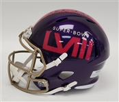 Patrick Mahomes Autographed Super Bowl LVIII Full Size Replica Helmet Beckett