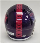 Patrick Mahomes Autographed Super Bowl LVIII Full Size Replica Helmet Beckett