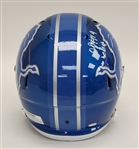 Donovan Peoples-Jones Autographed & Inscribed Detroit Lions Full Size Flash Replica Helmet