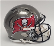 Tom Brady Autographed Tampa Bay Buccaneers Full Size Authentic Helmet Fanatics