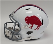 Josh Allen Autographed Buffalo Bills Full Size Throwback Replica Helmet Beckett