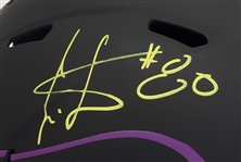 Cris Carter Autographed Minnesota Vikings Full Size Eclipse Replica Helmet