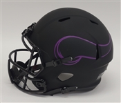 Cris Carter Autographed Minnesota Vikings Full Size Eclipse Replica Helmet