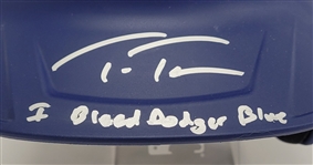 Trea Turner Autographed & Inscribed Los Angeles Dodgers Full Size Batting Helmet Beckett