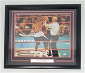 Mike Tyson Autographed & Framed 16x20 Photo JSA