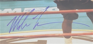 Mike Tyson Autographed & Framed 16x20 Photo JSA