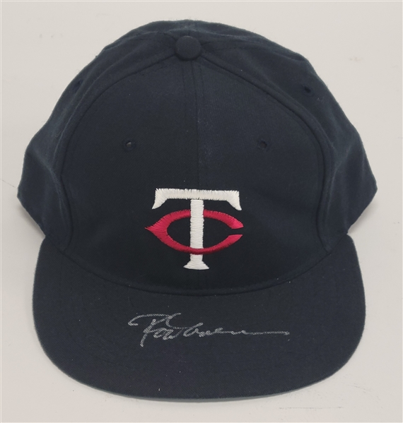 Rod Carew Autographed Minnesota Twins Hat JSA