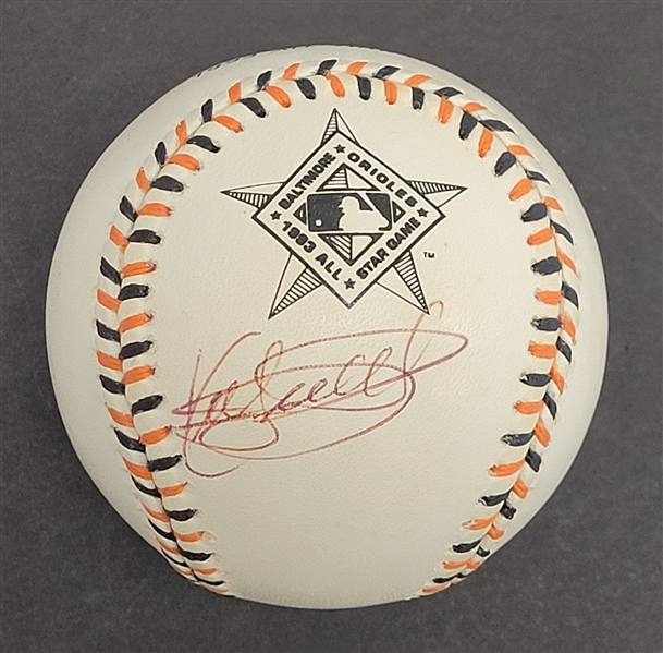 Kirby Puckett Autographed 1993 All-Star Game Baseball w/ JSA LOA