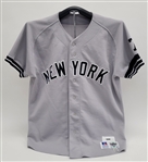 Derek Jeter 1994-95 New York Yankees Game Used Rookie Jersey w/ Dave Miedema LOA