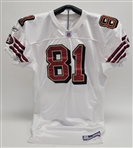 Terrell Owens 2003 San Francisco 49ers Game Used Jersey w/ Dave Miedema LOA