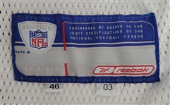 Terrell Owens 2003 San Francisco 49ers Game Used Jersey w/ Dave Miedema LOA