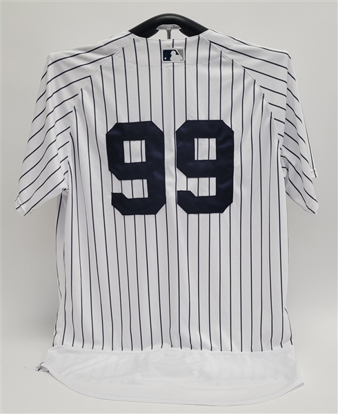 Aaron Judge 2018 New York Yankees Game Used Jersey w/ Dave Miedema LOA