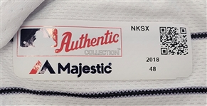 Aaron Judge 2018 New York Yankees Game Used Jersey w/ Dave Miedema LOA