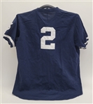 Derek Jeter 1999 New York Yankees Game Used BP Jersey w/ Dave Miedema LOA