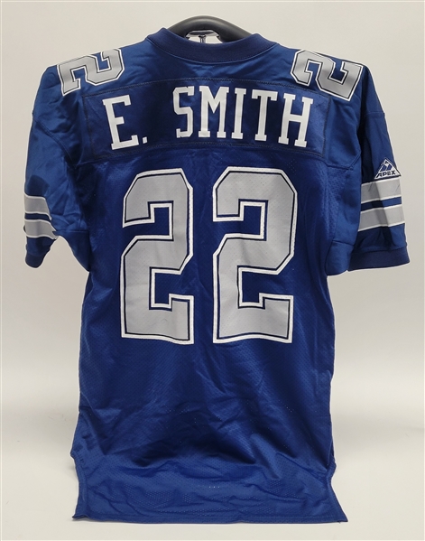 Emmitt Smith 1993 Dallas Cowboys Game Used Jersey w/ Dave Miedema LOA *MVP Year*