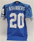 Barry Sanders 1991 Detroit Lions Game Used Jersey w/ Dave Miedema LOA