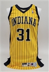 Reggie Miller 1998-99 Indiana Pacers Game Used Jersey w/ Dave Miedema LOA