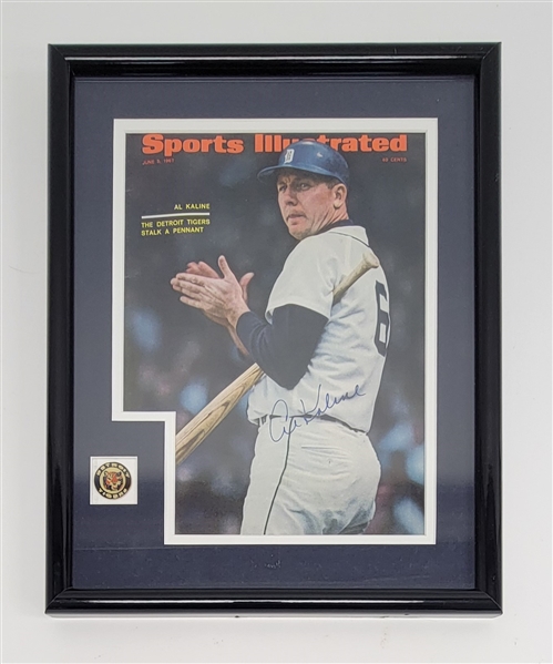 Al Kaline Autographed & Framed 1967 Sports Illustrated