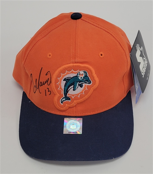 Dan Marino Autographed Miami Dolphins Hat Beckett