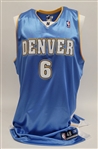 Kenyon Martin Autographed Authentic Denver Nuggets Jersey Beckett