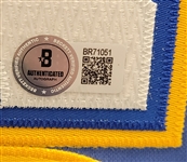 Kenyon Martin Autographed Authentic Denver Nuggets Jersey Beckett