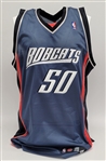 Emeka Okafor Autographed Authentic Charlotte Bobcats Jersey Beckett