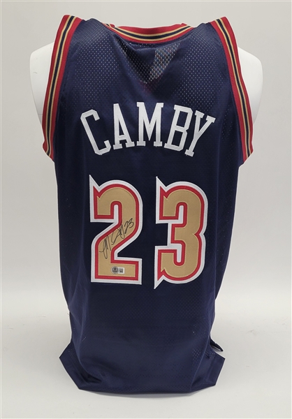 Marcus Camby Autographed Authentic Denver Nuggets Jersey Beckett