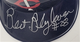 Lot of 5 Minnesota Twins Legends Autographed Mini Batting Helmets Beckett