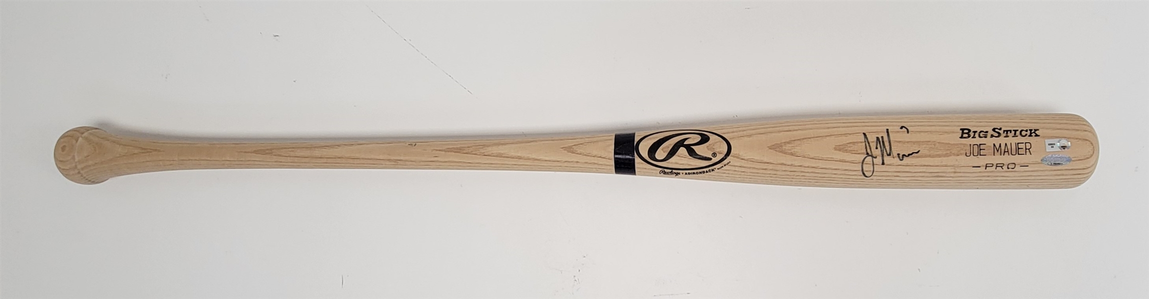Joe Mauer Autographed Rawlings Bat MLB