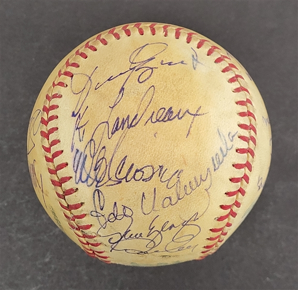 1981 Los Angeles Dodgers World Series Champions Team Signed Baseball w/ Beckett LOA