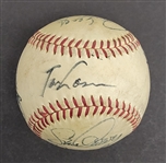 1977 Los Angeles Dodgers Team Signed Baseball w/ Beckett LOA