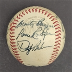 1977 Los Angeles Dodgers Team Signed Baseball w/ Beckett LOA